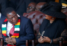 Auxillia Mnangagwa’s UK Summit trip flops as angry Zimbabweans protest…. Plan B executed!