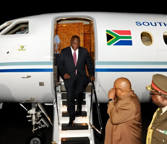 President Ramaphosa’s life in danger: His time bomb jet has been flying with engine defects as military crisis deepens