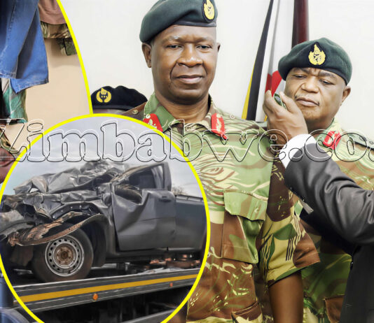 Valerio Sibanda’s Driver Dies in Horror Accident Just Before Mnangagwa Retires the General to Appoint Him Vice President