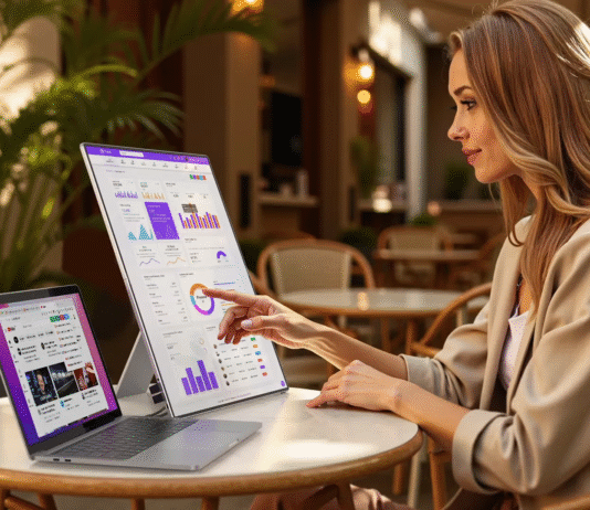 Can a 22-Inch Portable Monitor Replace a Desktop Display for Creative Professionals?