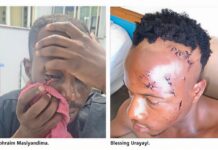 Drunk pastor & his best friend thoroughly bashed, nearly killed by deadly policeman for asking for lula lula from his girlfriend at bottle store