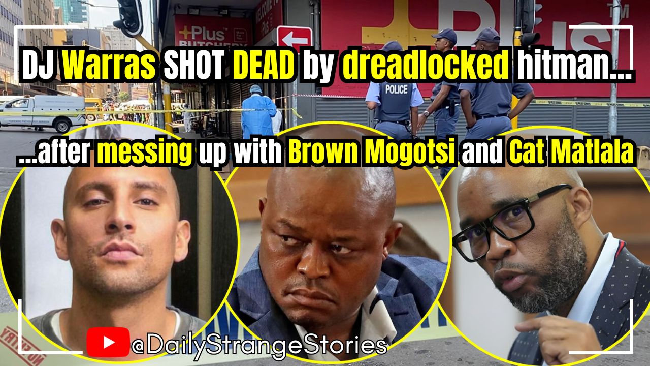 Prominent radio and TV presenter DJ Warras shot dead in Joburg CBD (VIDEO)