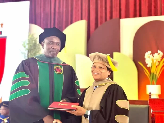 dr kuda tagwirei graduation honorary doctorate