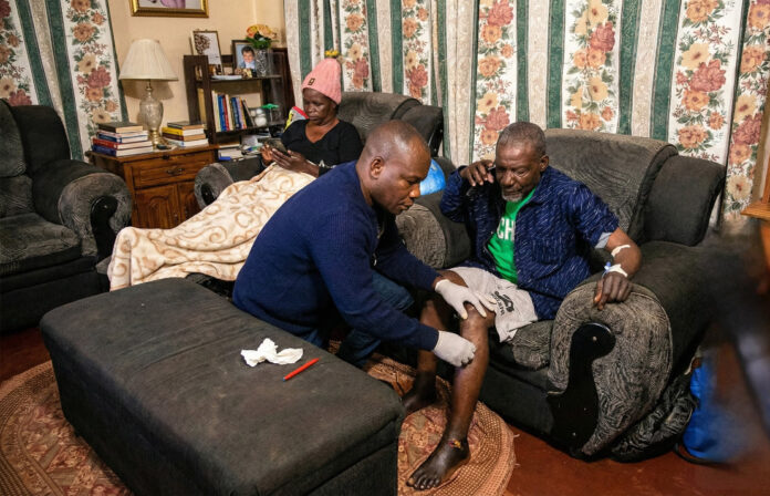 madzibaba nicholas zakaria sick swollen leg