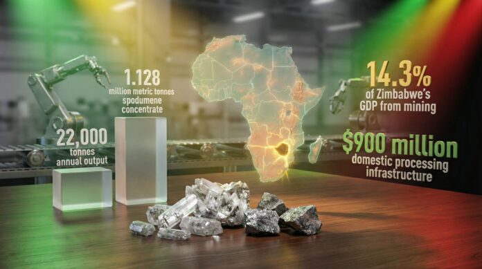 zimbabwe mining minerals data