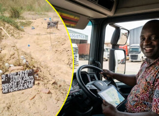 Former prostitute-cum-wife strips naked at hubby’s funeral: She was caught having lula lula with landlord, Chaos at burial