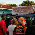 HIGHFIELD FUNERAL DRAMA: Angry mourners dump coffin at Machipisa Police Station, accuse ZRP of causing fatal accident (WATCH VIDEO)