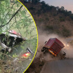 Ngezi Bridge Accident: Haulage Truck Plunges into River, Nearly Causes Another Head-on Crash (WATCH VIDEO)