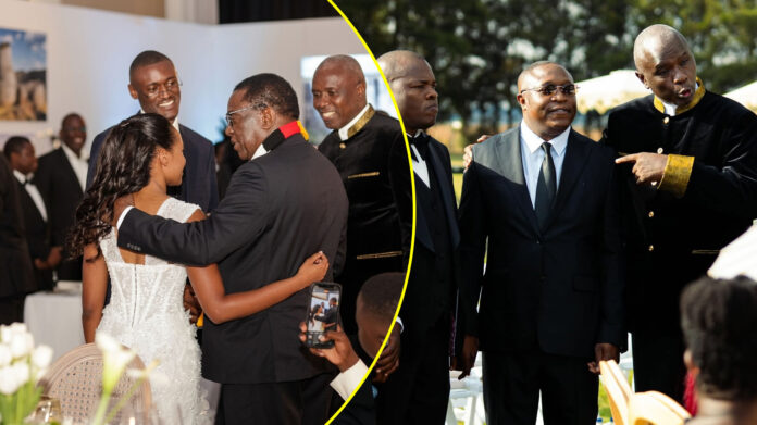 Taonanyasha John Tagwirei and Poneso Tinomuda Janda wedding, kuda tagwirei, mnangagwa