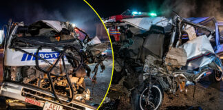 1 person killed, 16 fighting for life in kombi accident: ‘They were screaming after being crashed by a 7-tonne truck’ (PICS)