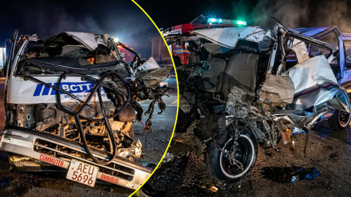 kombi accident-mornach-turn-off-bulawayo