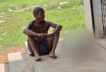 Drama as man takes his sister’s skeleton to a bank to prove that she is dead (PICS)