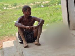 Drama as man takes his sister’s skeleton to a bank to prove that she is dead (PICS)