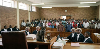 Juju suspected: Mysterious cat halts murder trial in Bulawayo High Court…. bees ruthlessly attack people at Mbale High Court (VIDEO)