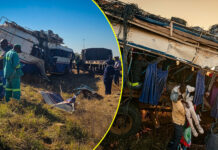 9 people killed, 26 badly injured in train and bus accident as Masvingo journey ends in Makuku bus disaster