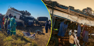 9 people killed, 26 badly injured in train and bus accident as Masvingo journey ends in Makuku bus disaster