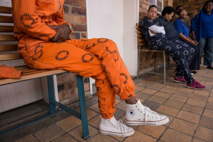 correctional services south africa - prison uniform - jail - arrested - sentenced