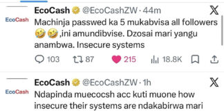 IS YOUR MONEY SAFE?! EcoCash HACKER Unleashes Explicit Rant and Pornographic Content on Their Twitter Account Over $35