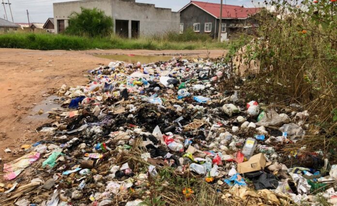 illegal rubbish dumping site pacorner