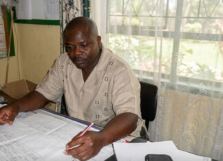 Horror as headmaster vomits blood at school, collapses and dies