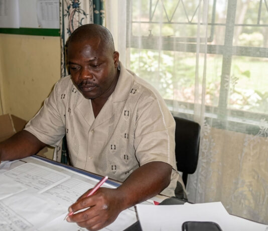 Horror as headmaster vomits blood at school, collapses and dies