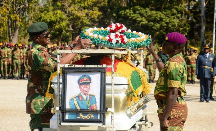 National Hero Major General (Rtd) Evaristo Dzihwema burial
