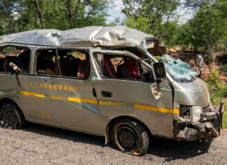 2 people die on the spot, 9 injured as kombi overturns in another bloody accident