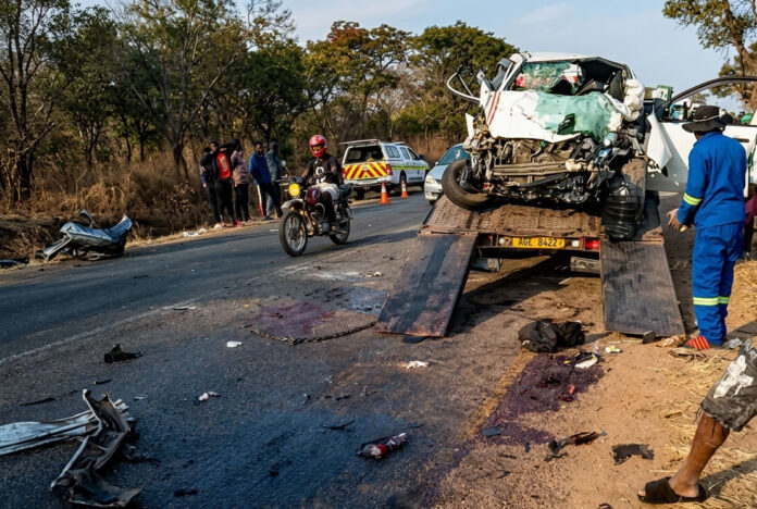 chinhoyi probox head-on-accident