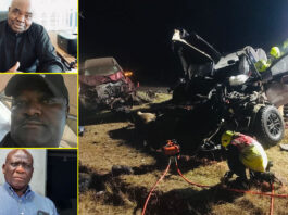FULL DETAILS: Highlanders Football Club chairman, his deputy, treasurer and 1 woman die in deadly highway accident