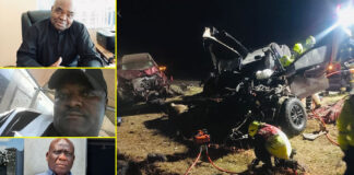 FULL DETAILS: Highlanders Football Club chairman, his deputy, treasurer and 1 woman die in deadly highway accident