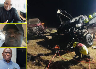 FULL DETAILS: Highlanders Football Club chairman, his deputy, treasurer and 1 woman die in deadly highway accident