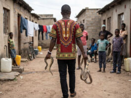 Abatwa achirombesa vanhu nenyoka: 19-year-old sangoma arrested after being caught with wealth-giving cobra and puff adder snakes