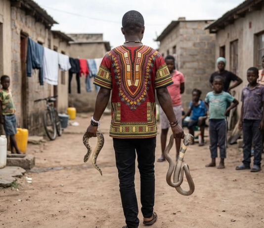 Abatwa achirombesa vanhu nenyoka: 19-year-old sangoma arrested after being caught with wealth-giving cobra and puff adder snakes