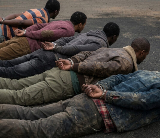 6 armed robbers arrested in movie-style as mbinga foils daylight cash heist by South Africa-based thieves