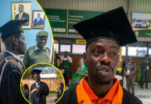Prison bosses stunned as inmate graduates with UZ Upper Second Class Biological Sciences Degree