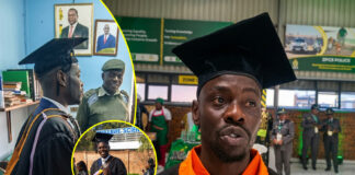 Prison bosses stunned as inmate graduates with UZ Upper Second Class Biological Sciences Degree