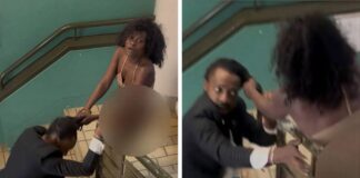 All Private Parts Exposed: Video of controversial musician Roki fighting with a naked woman over non-payment goes viral (VIDEO)