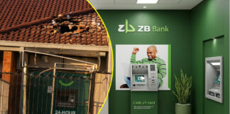 Movie-style cash heist: Armed robbers enter ZB Bank through the roof, bomb ATM and flee with cash, Bank manager runs for his dear life