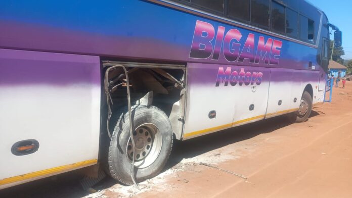 bigame bus bombed