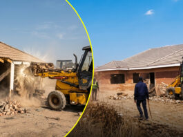 Homeless during cold weather: Heartbreaking video as Harare City Council Demolishes houses in St Martins near Hatfield (WATCH)