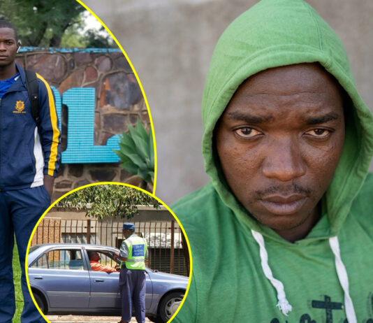 IT ENDED IN TEARS: These traffic police officers have been jailed for years after taking bribes from poor motorists
