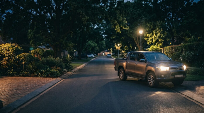 toyota GD6 at night