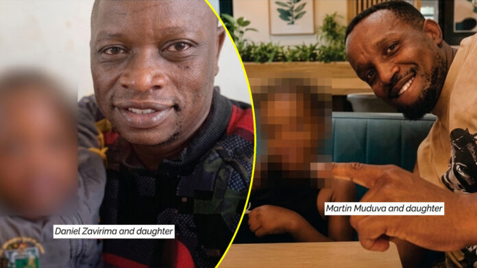 Daniel Zavirima and Martin Muduva and Patience Mangwiro daughter