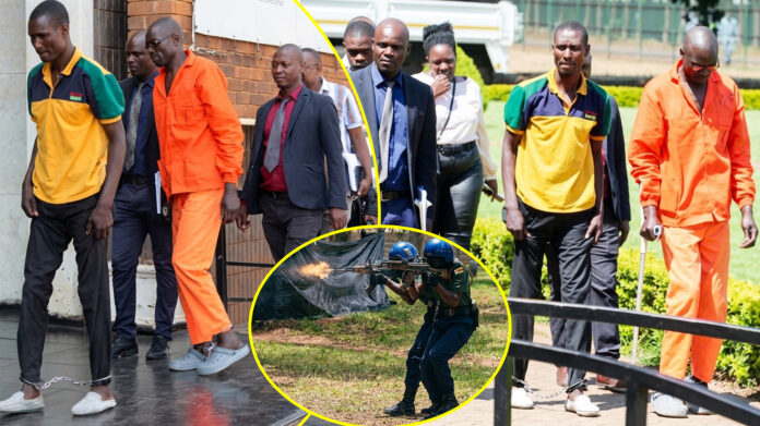 Shereni Manase and William Sanyanga - police shoot out gunfire exchange