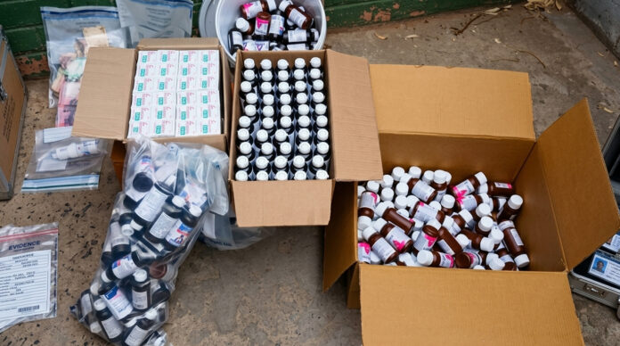boxes of broncleer bronco cough syrup