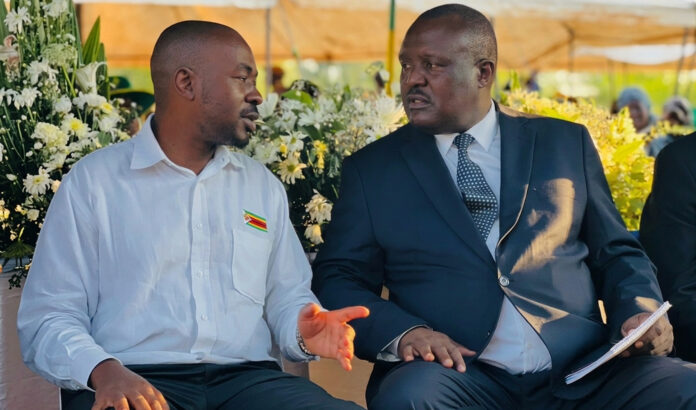 chief fortune charumbira and nelson chamisa