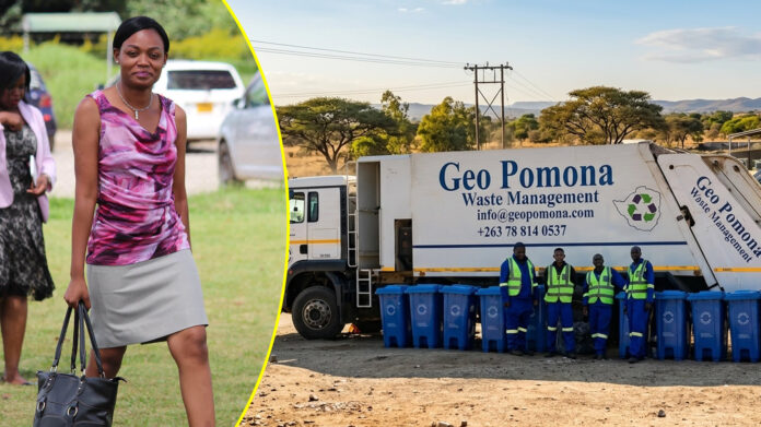 journalist judish nyuke and geo pomona truck