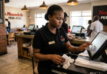 BHOO HERE? Female till operator slapped with community service for stealing over US$15,000 from Nando’s through this swipe transactions trick