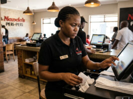 BHOO HERE? Female till operator slapped with community service for stealing over US$15,000 from Nando’s through this swipe transactions trick
