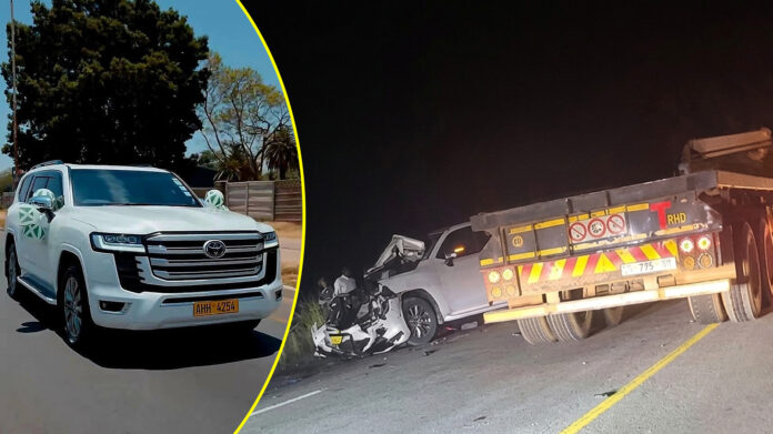 paul mwazha toyota land cruiser from chivayo accident
